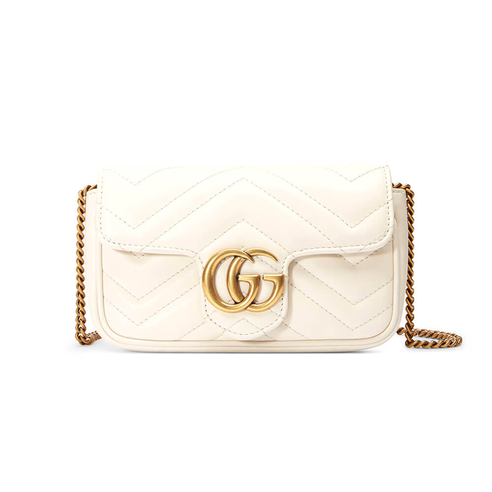 gg marmont matelasse leather S*per mini bag