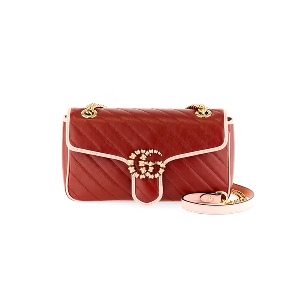 GG Marmont small matelasse shoulder bag
