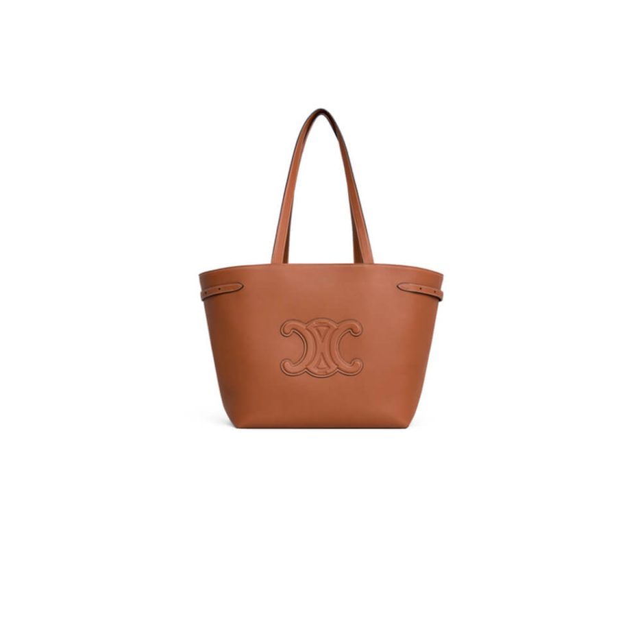 Ce**e cabas anaÏs medium bag in grained calfskin
