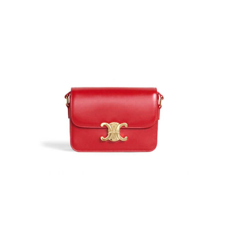 Ce**e classique triomphe bag in calfskin