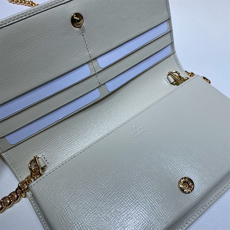 G*u*i horsebit 1955 wallet with chain