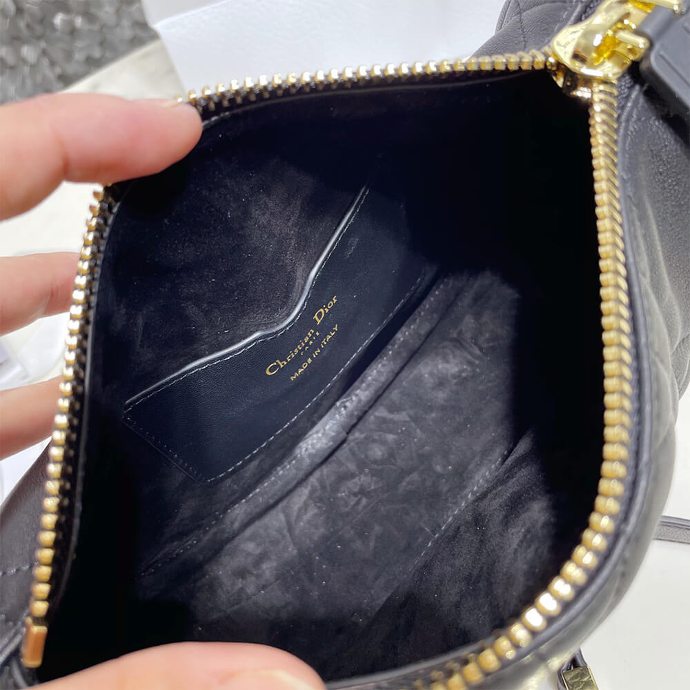 small D*or vibe hobo bag