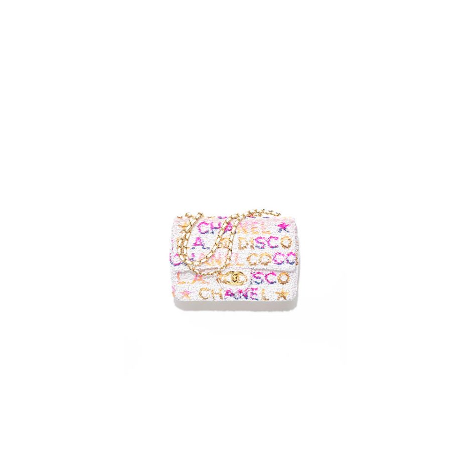 Ch*el small flap bag