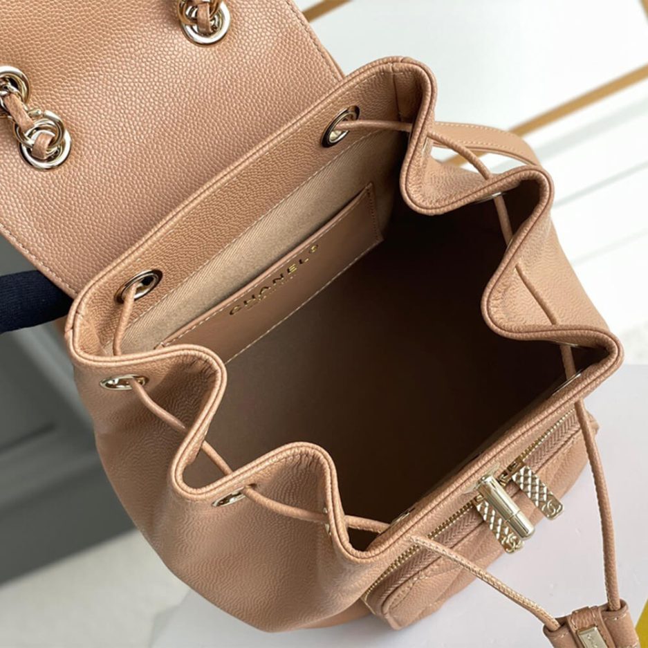 Ch*el caviar backpack