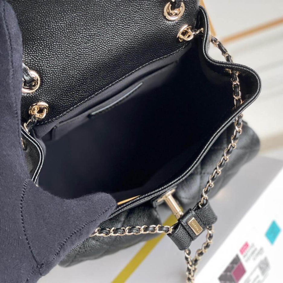 Ch*el caviar backpack