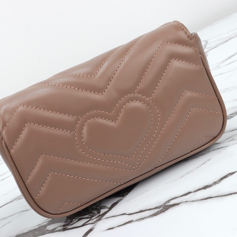 gg marmont matelasse leather S*per mini bag