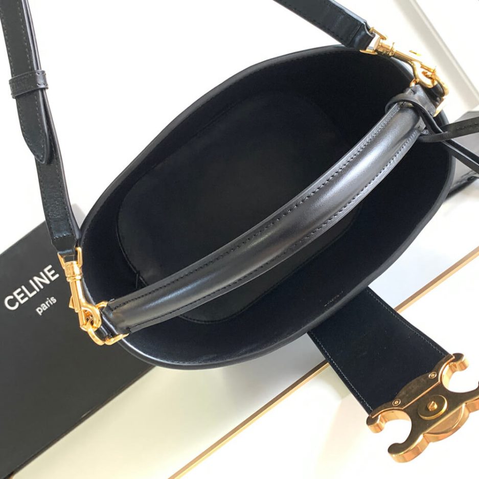 Ce**e medium l**ise bag in smooth calfskin