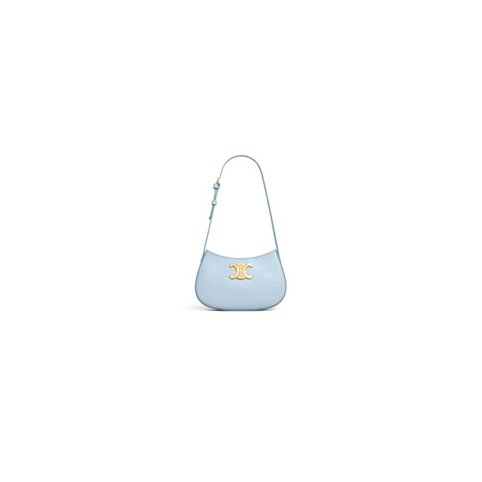 Ce**e medium tilly bag in shiny calfskin