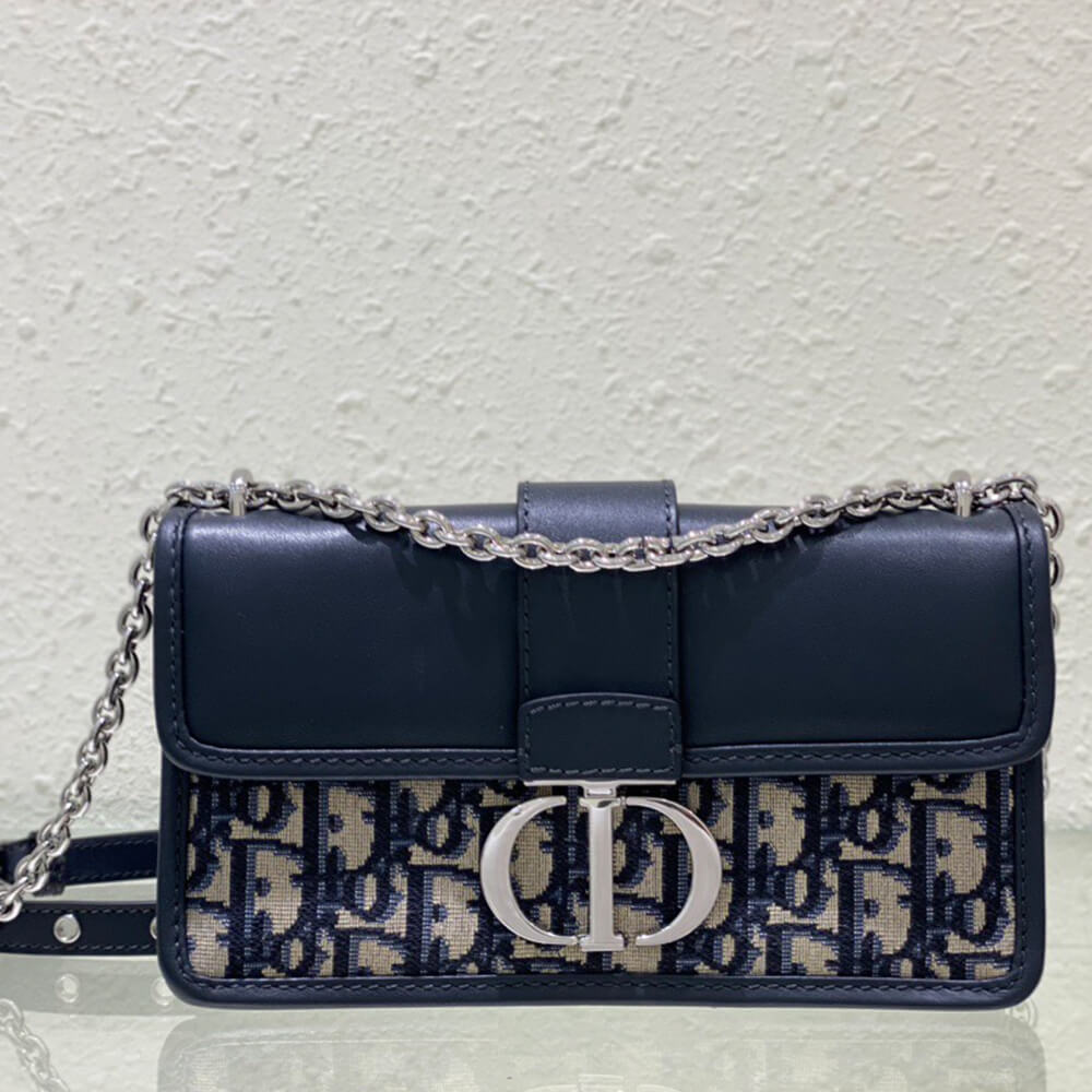 D*or 30 montaigne east-west bag with chain
