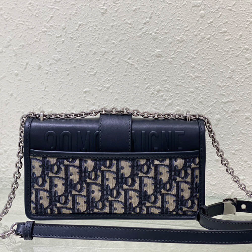D*or 30 montaigne east-west bag with chain