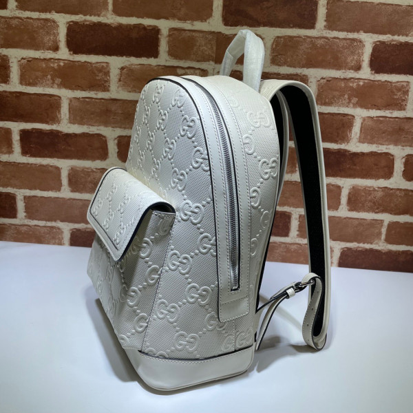 G*u*i gg embossed backpack