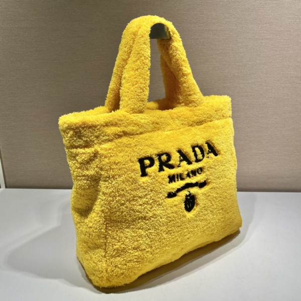 Pra*a terry tote bag