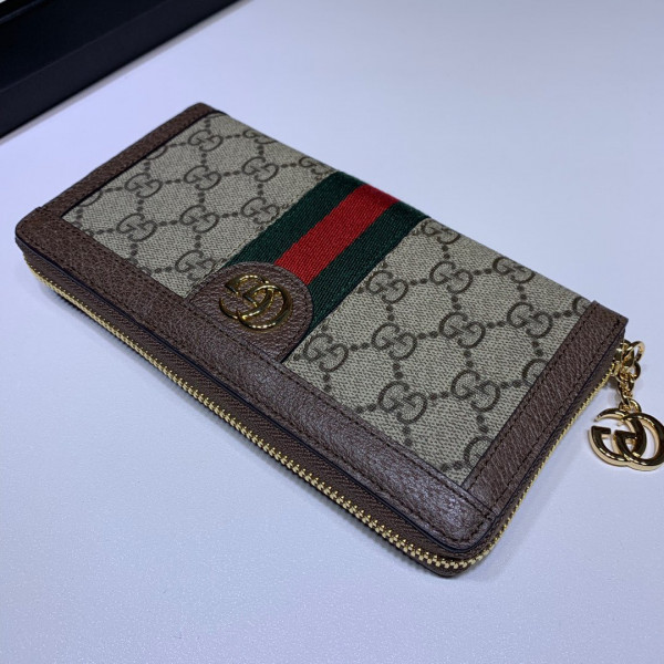 G*u*i ophidia gg zip around wallet