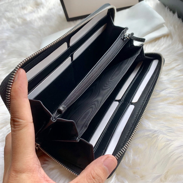 G*u*i bee print gg zip around wallet