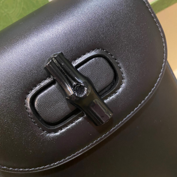 G*u*i bamboo mini handbag