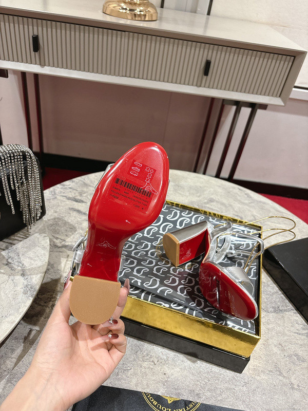 Ch**an louboutin heels sandal - 8.5cm