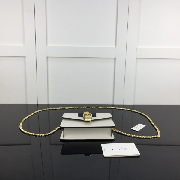 g*u*i sylvie leather S*per mini bag