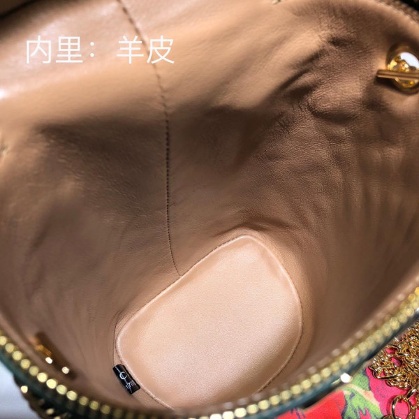 G*u*i quilted leather belt bag