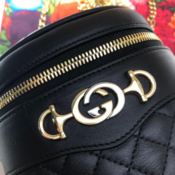 G*u*i quilted leather belt bag
