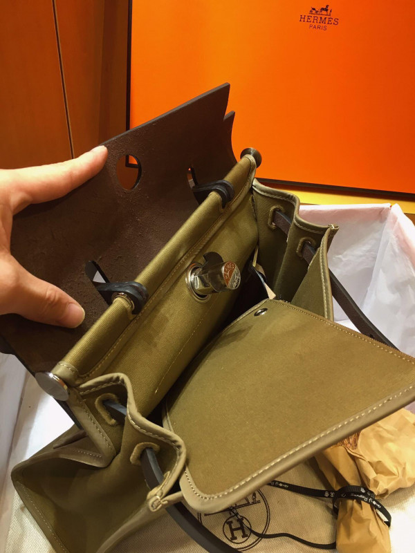 H**mes herbag 31cm all handmade