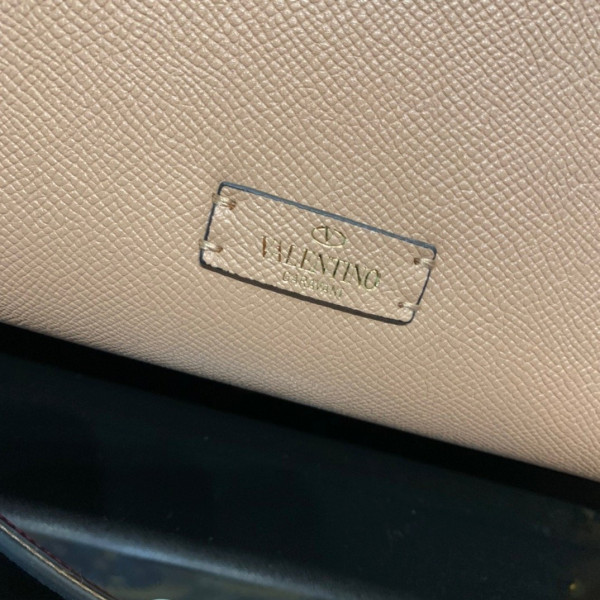 VALENTINO VSLING GRAINY CALFSKIN HANDBAG