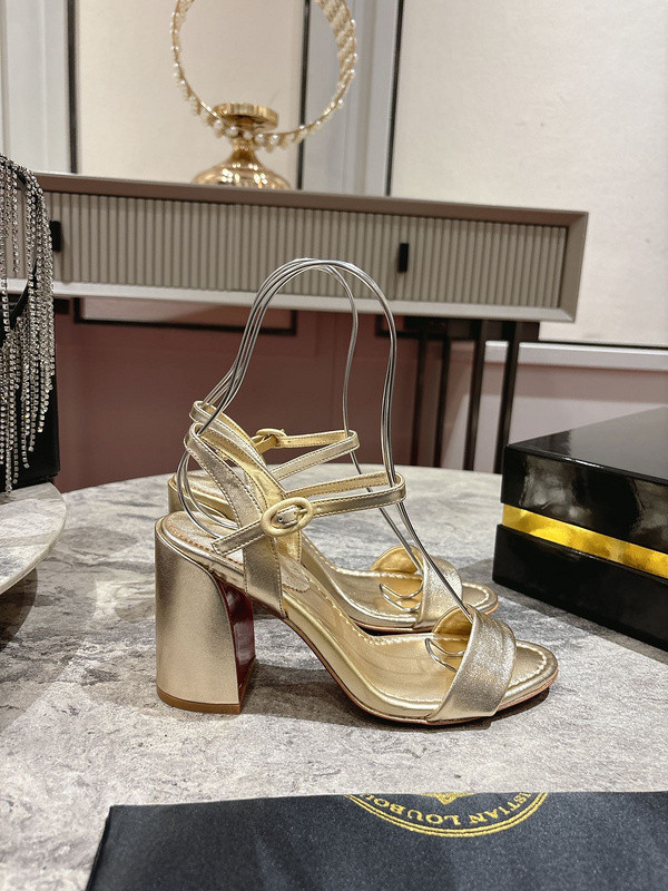 Ch**an louboutin heels sandal - 8.5cm