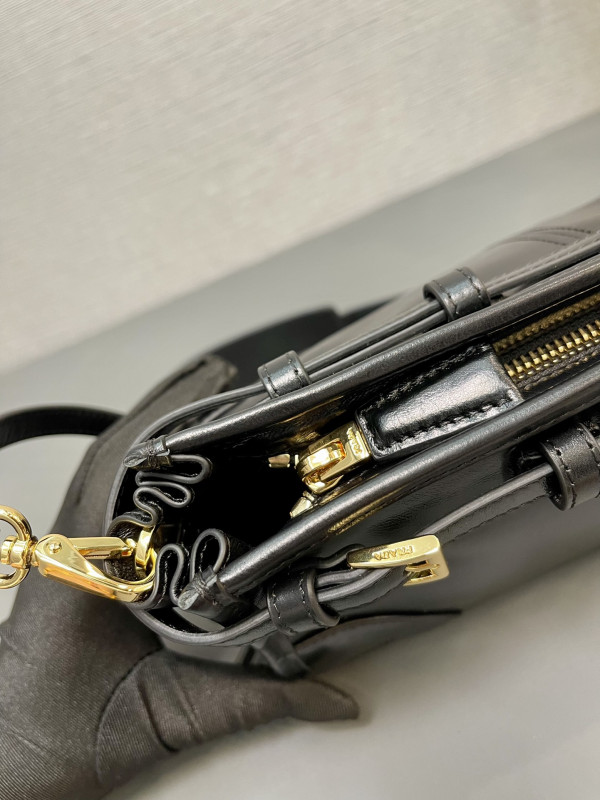 Pra*a small leather shoulder bag