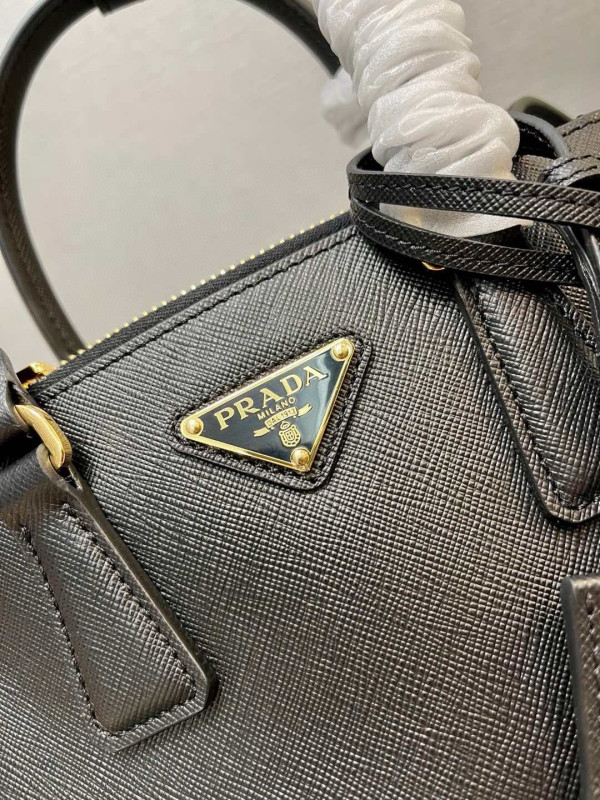 Pra*a galleria saffiano leather mini-bag