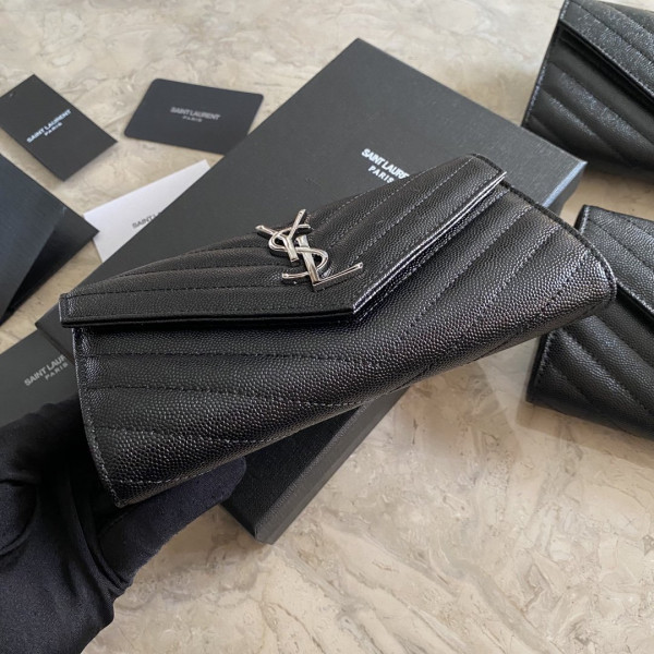 Y*L monogram large flap wallet
