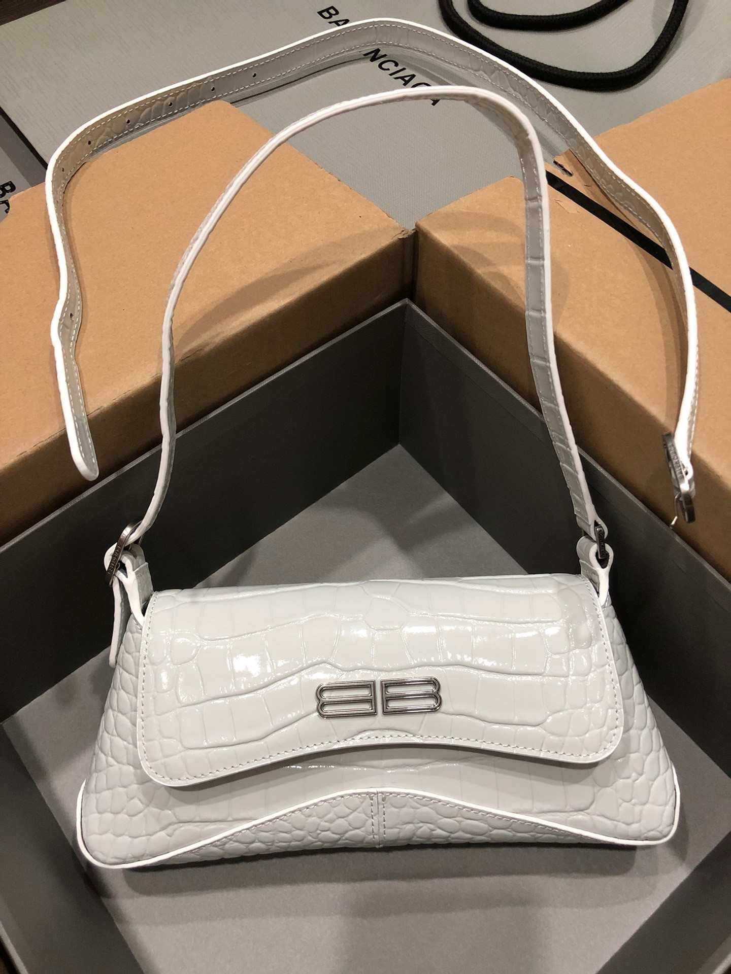 Ba*len*cia*ga xx small flap bag box