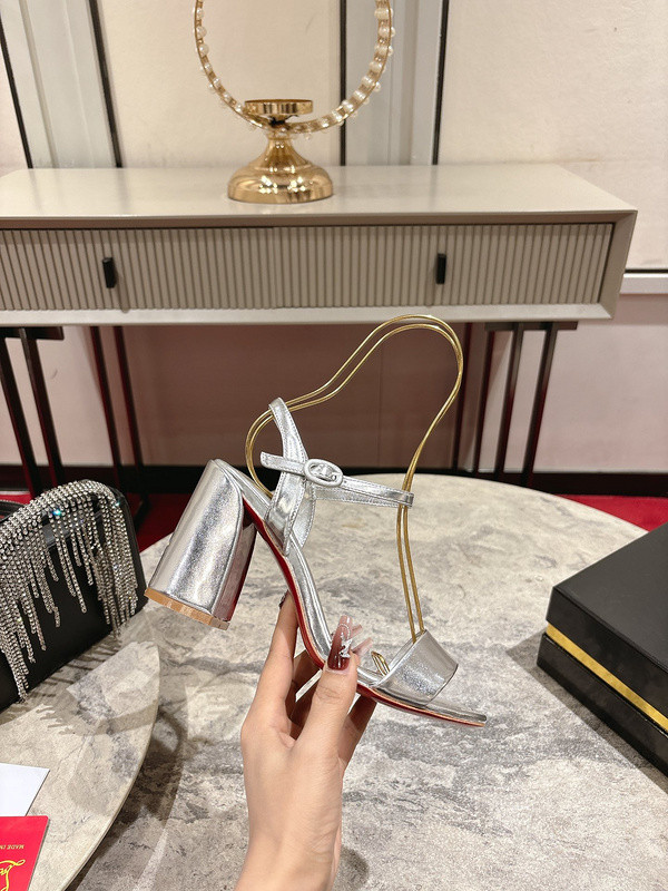 Ch**an louboutin heels sandal - 8.5cm