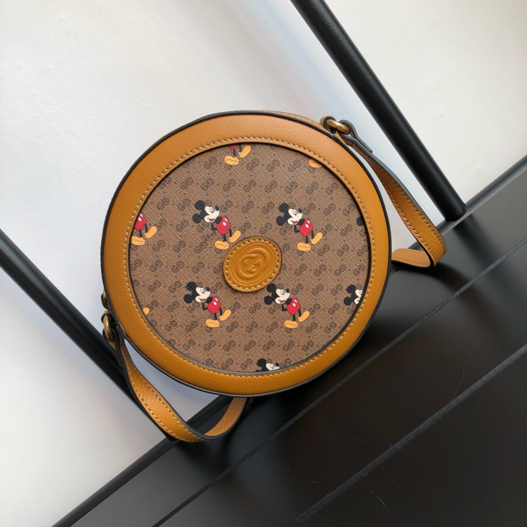 disney x G*u*i gg round shoulder bag