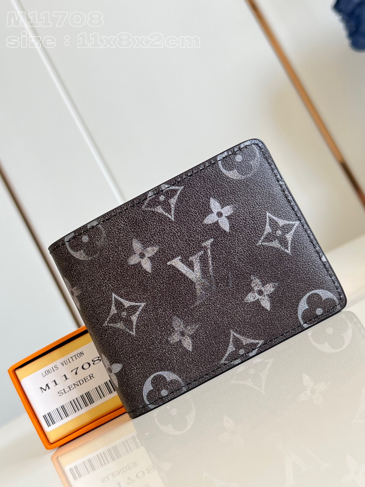 l0*is V*t0n slender wallet-11*8.5*2cm