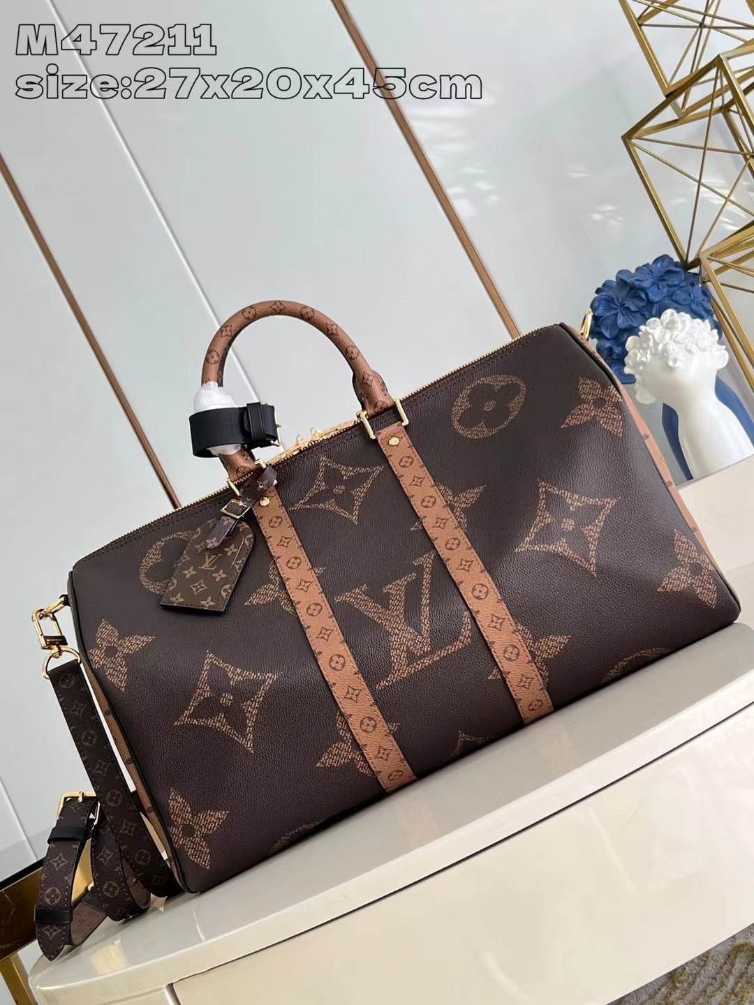l0*is V*t0n keepall bandouliÈre 45