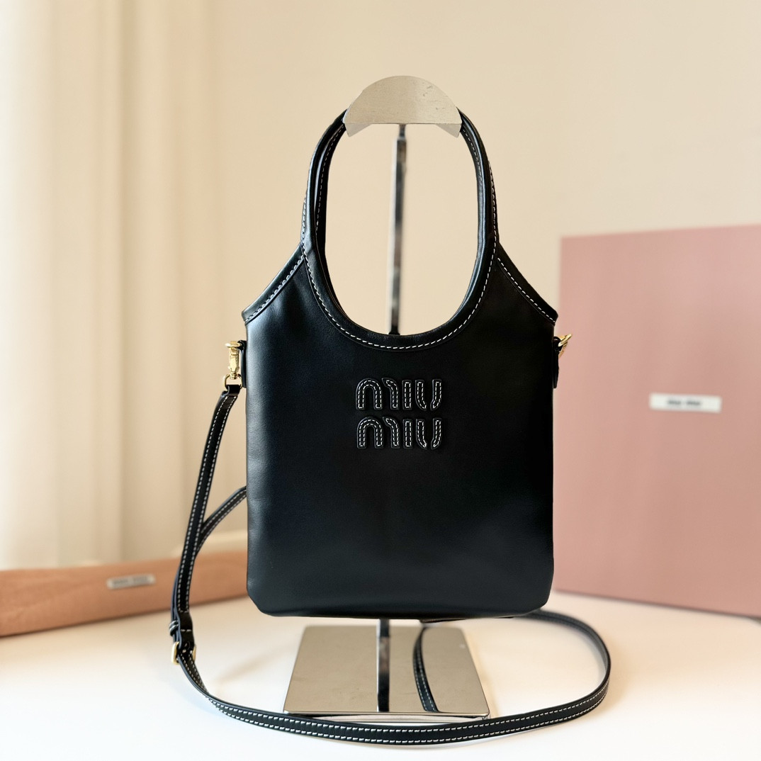 M*um*u ivy leather handbag mini